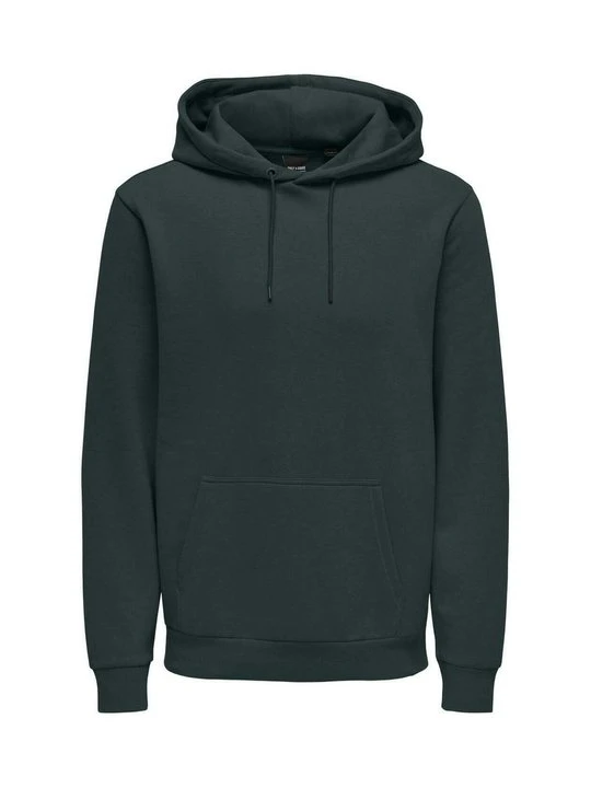 Zdjęcie produktu Bluza z kapturem Only & Sons ciemnozielony