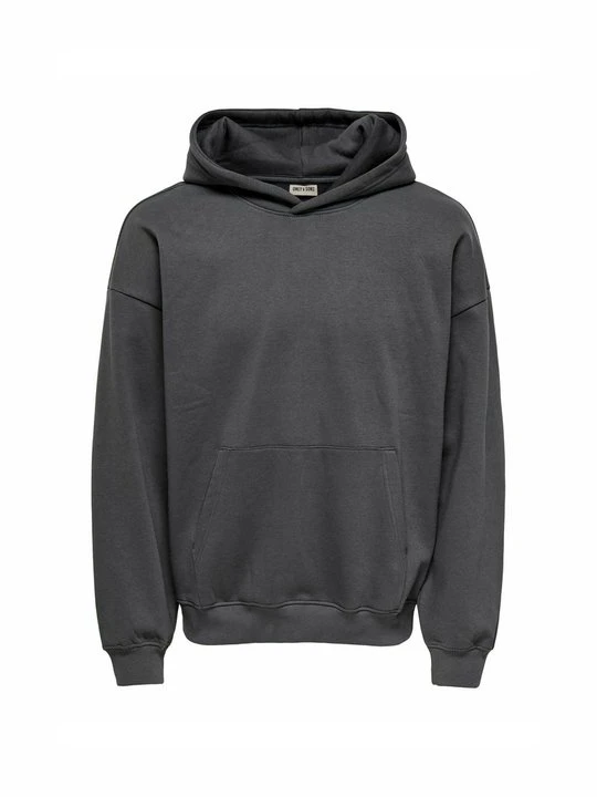 Zdjęcie produktu Bluza z kapturem Only & Sons szary