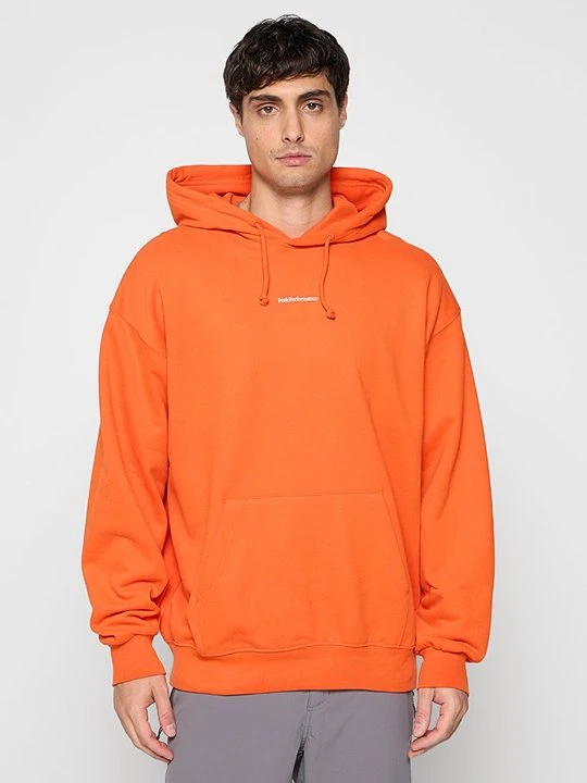 Zdjęcie produktu Bluza z kapturem Peak Performance pomarańczowy