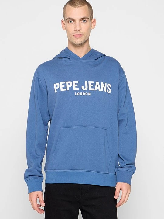Zdjęcie produktu Bluza z kapturem Pepe Jeans niebieski