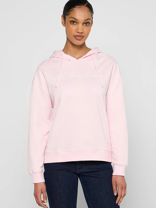 Zdjęcie produktu Bluza z kapturem Pepe Jeans jasnoróżowy