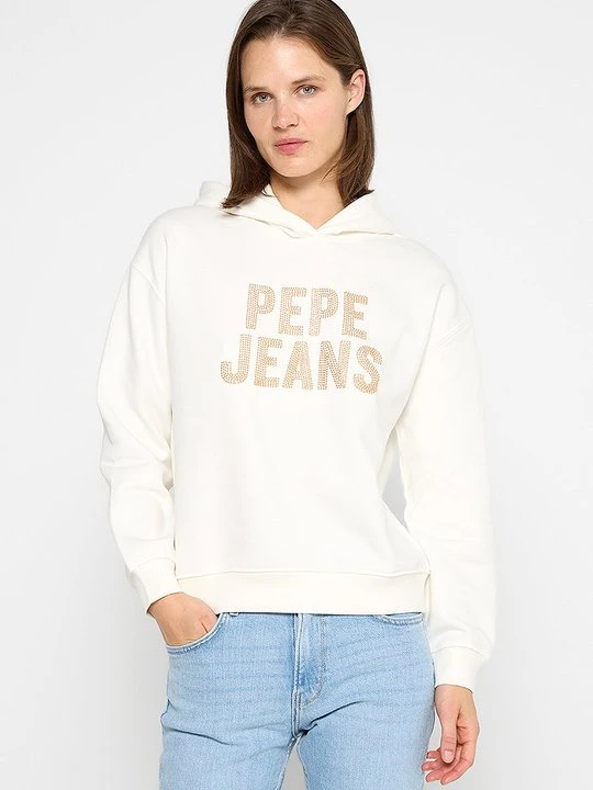 Zdjęcie produktu Bluza z kapturem Pepe Jeans biały