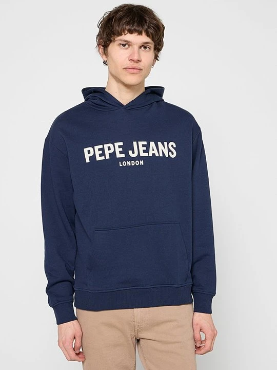 Zdjęcie produktu Bluza z kapturem Pepe Jeans niebieski