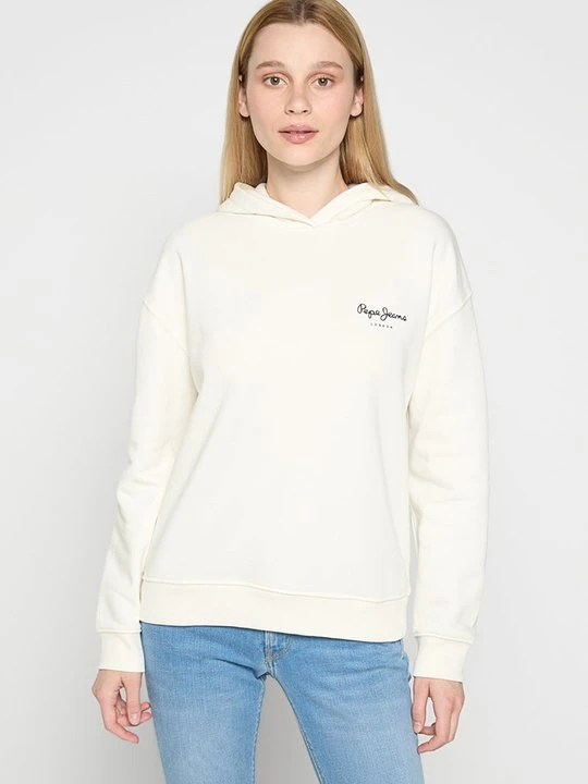 Zdjęcie produktu Bluza z kapturem Pepe Jeans mleczny