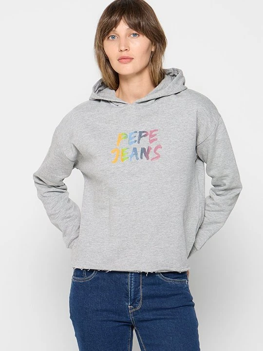 Zdjęcie produktu Bluza z kapturem Pepe Jeans szary