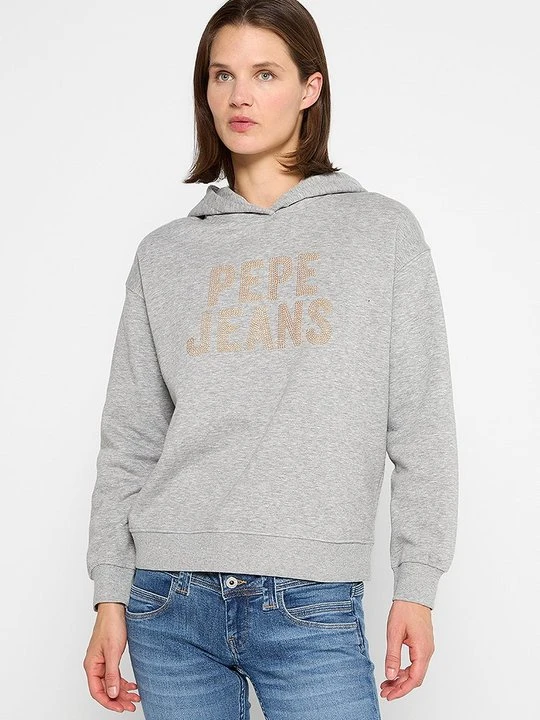 Zdjęcie produktu Bluza z kapturem Pepe Jeans szary