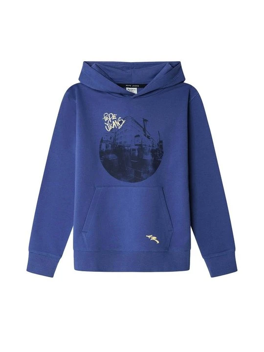 Zdjęcie produktu Bluza z kapturem Pepe Jeans niebieski