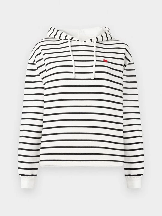 Zdjęcie produktu Bluza z kapturem Pieces mleczny