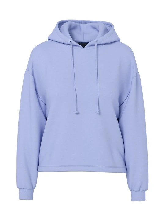 Zdjęcie produktu Bluza z kapturem Pieces liliowy