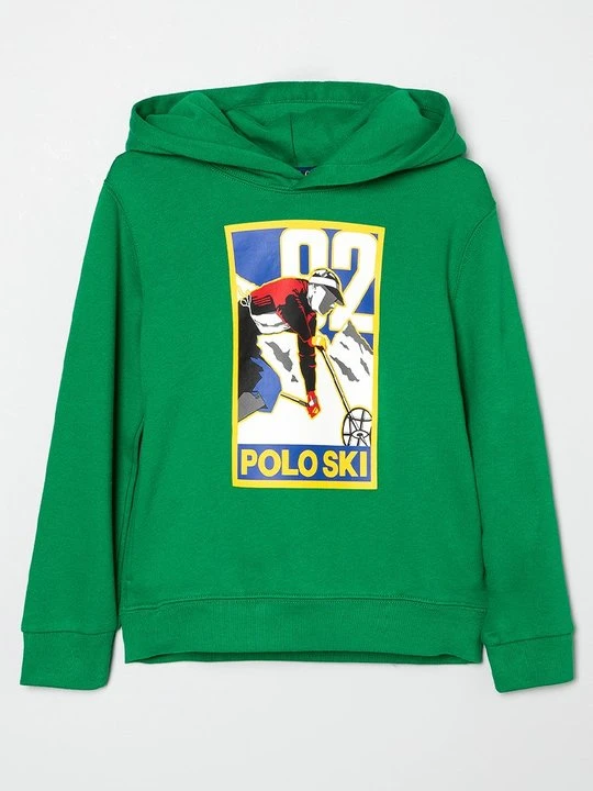 Zdjęcie produktu Bluza z kapturem Polo Ralph Lauren ciemnozielony