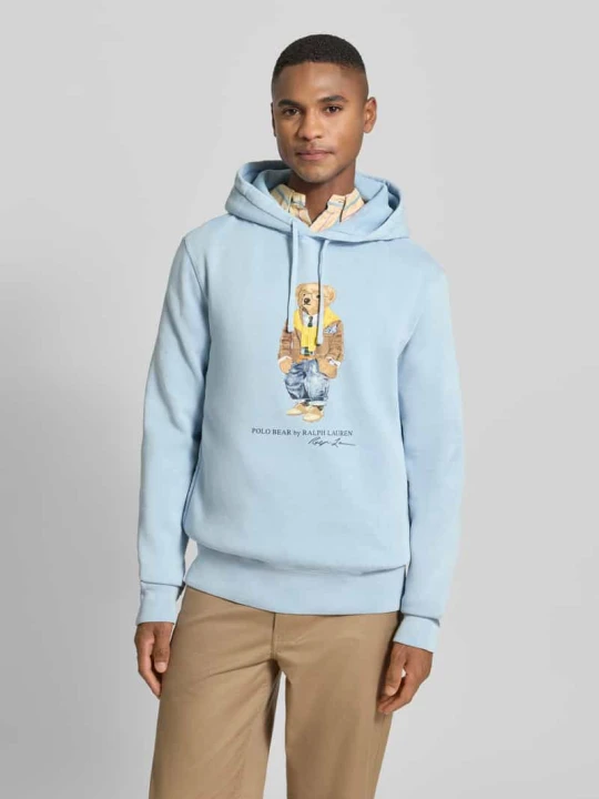 Zdjęcie produktu Bluza z kapturem Polo Ralph Lauren Jasnoniebieski