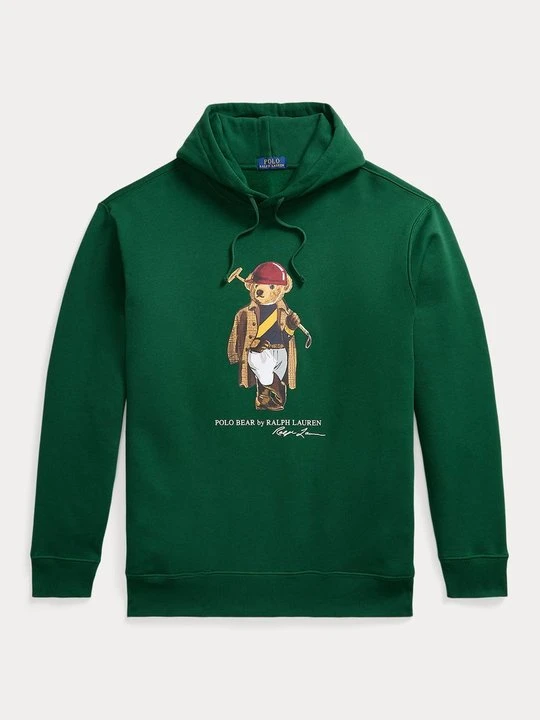 Zdjęcie produktu Bluza z kapturem Polo Ralph Lauren ciemnozielony