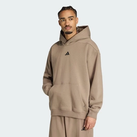 Zdjęcie produktu Bluza z kapturem PrimeLift Workout Oversize Adidas Khaki Six