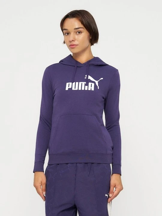 Zdjęcie produktu Bluza z kapturem Puma ciemnoliliowy