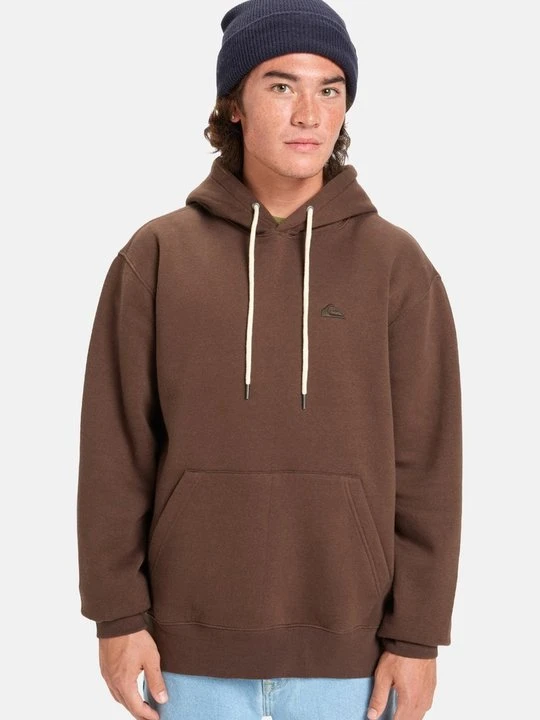 Zdjęcie produktu Bluza z kapturem Quiksilver ciemnobrązowy melanż