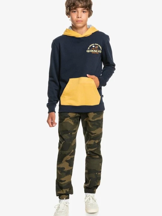 Zdjęcie produktu Bluza z kapturem Quiksilver ciemnoszary melanż