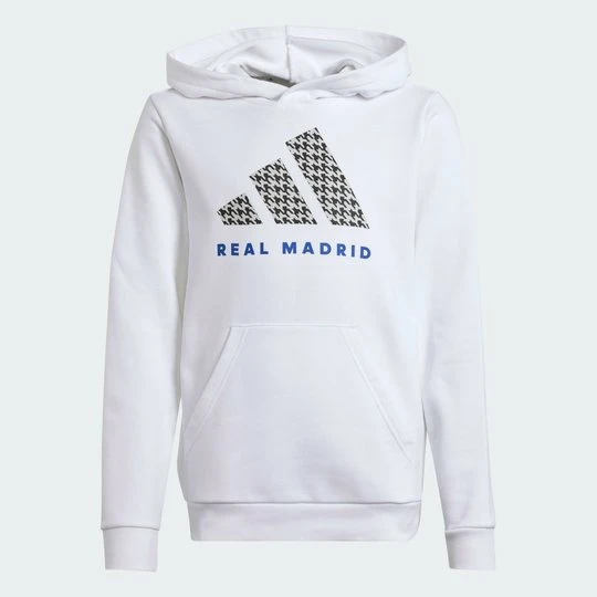 Zdjęcie produktu Bluza z kapturem Real Madrid Kids Adidas biały