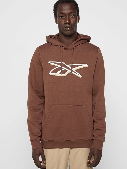 Zdjęcie produktu Bluza z kapturem Reebok ciemnobrązowy
