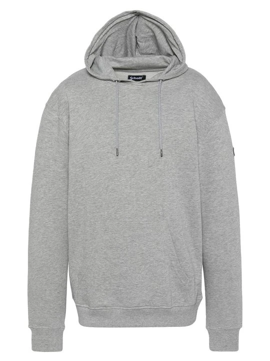 Zdjęcie produktu Bluza z kapturem Schott jasnoszary