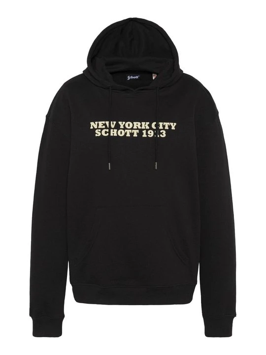 Zdjęcie produktu Bluza z kapturem Schott czarny