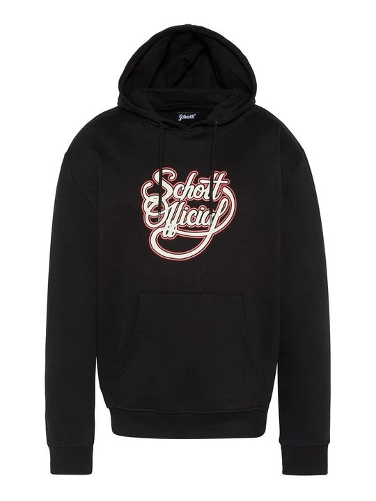 Zdjęcie produktu Bluza z kapturem Schott czarny