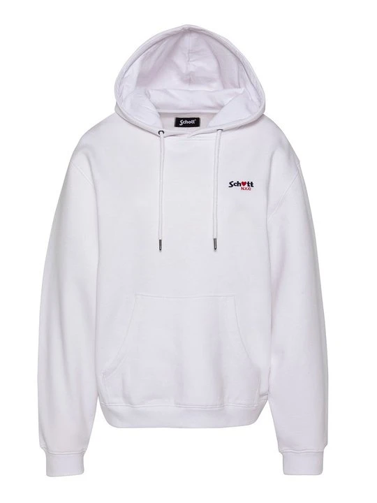 Zdjęcie produktu Bluza z kapturem Schott biały