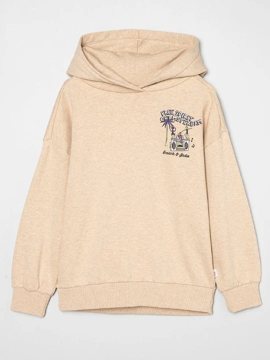 Zdjęcie produktu Bluza z kapturem Scotch & Soda beżowy