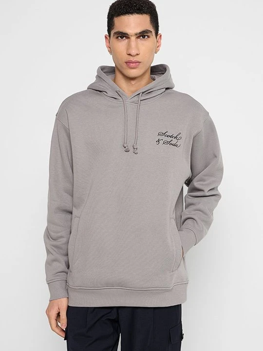 Zdjęcie produktu Bluza z kapturem Scotch & Soda kamień