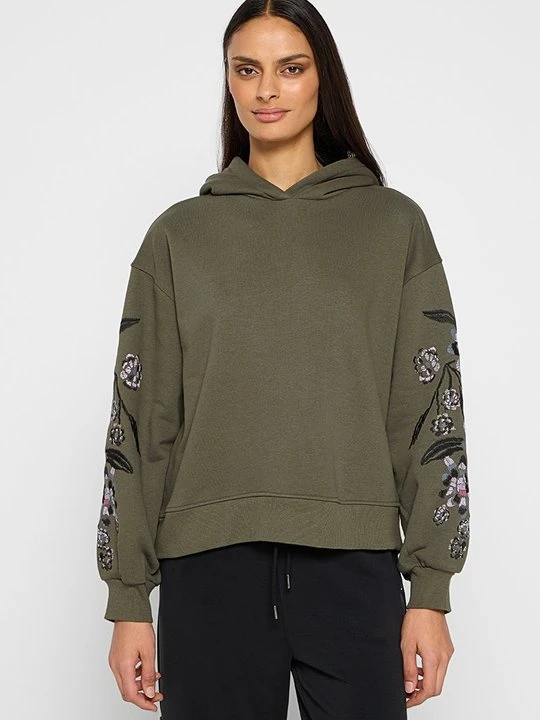 Zdjęcie produktu Bluza z kapturem Scotch & Soda oliwkowy