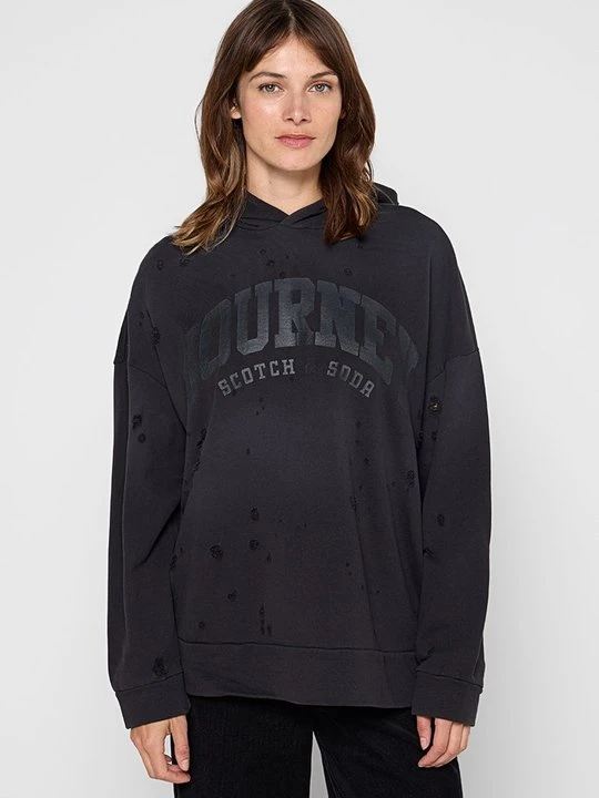 Zdjęcie produktu Bluza z kapturem Scotch & Soda czarny