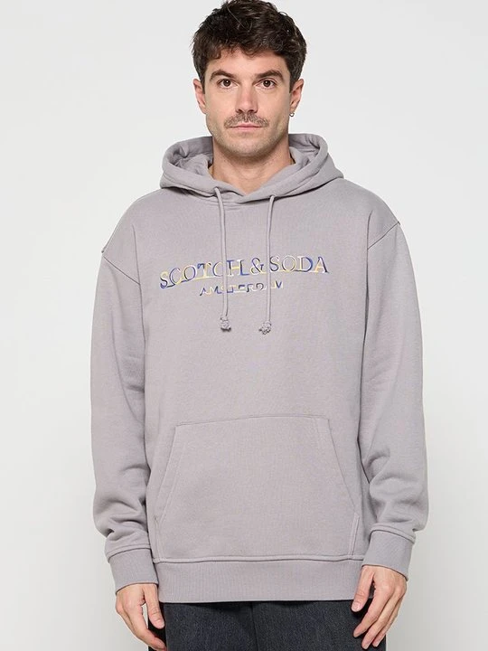 Zdjęcie produktu Bluza z kapturem Scotch & Soda szary