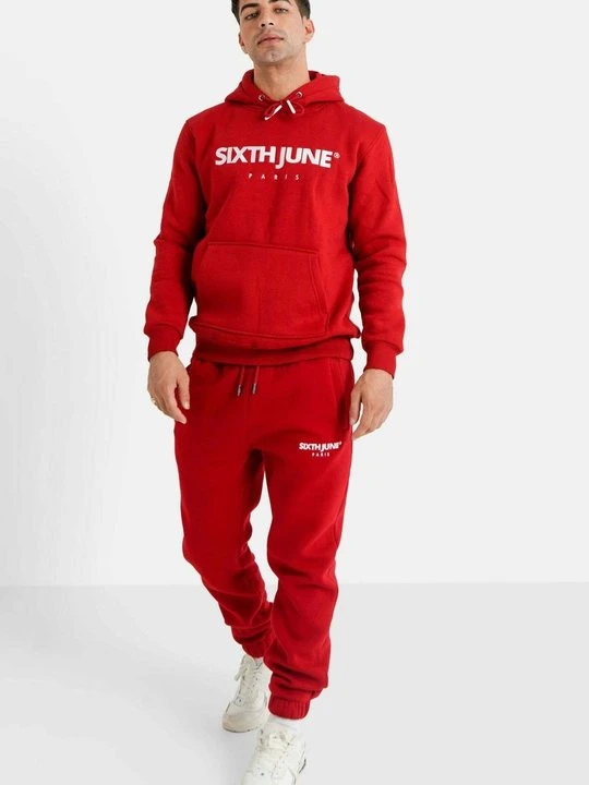 Zdjęcie produktu Bluza z kapturem Sixth June czerwony