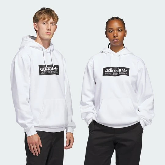 Zdjęcie produktu BLUZA Z KAPTUREM SKATEBOARDING LOGO Adidas biały