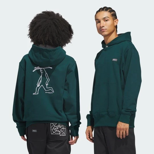 Zdjęcie produktu BLUZA Z KAPTUREM SKATEBOARDING x MARK GONZALES SKATE HEAD Adidas zielony