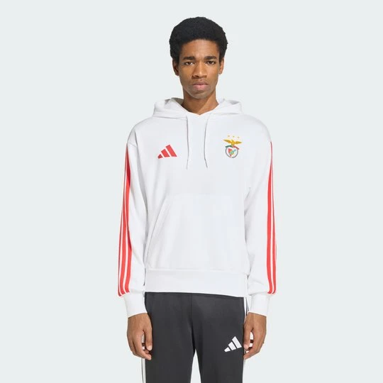 Zdjęcie produktu Bluza z kapturem SL Benfica DNA Adidas biały