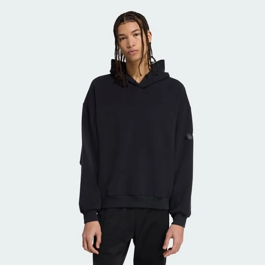 Zdjęcie produktu Bluza z kapturem Soft Lux Adidas czarny