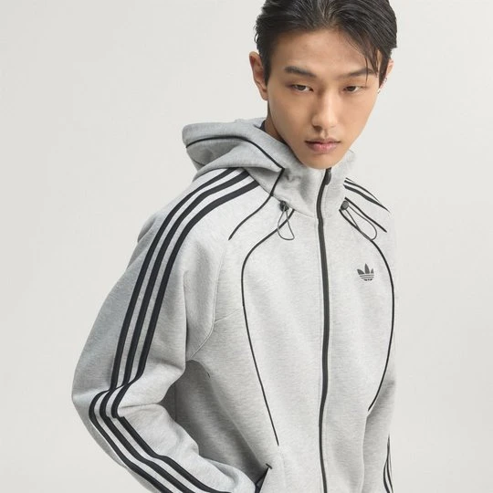 Zdjęcie produktu BLUZA Z KAPTUREM SPACER TEAMGEIST 26 CUTLINE FULLZIP Adidas