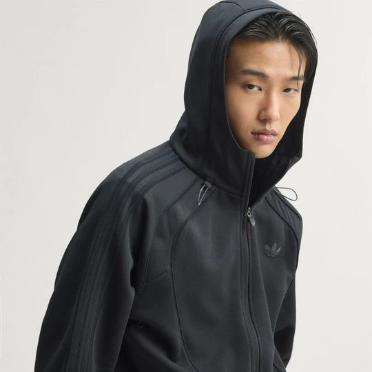 Zdjęcie produktu BLUZA Z KAPTUREM SPACER TEAMGEIST 26 CUTLINE FULLZIP Adidas czarny