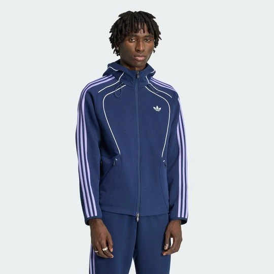Zdjęcie produktu BLUZA Z KAPTUREM SPACER TEAMGEIST 26 CUTLINE FULLZIP Adidas Night Indigo