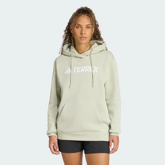 Zdjęcie produktu Bluza z kapturem Terrex Multi Large Logo Adidas Halo Green