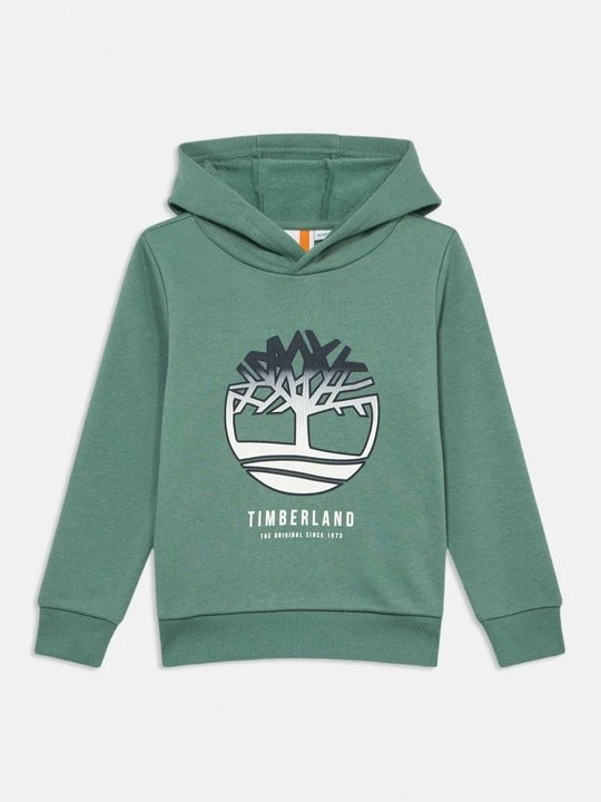 Zdjęcie produktu Bluza z kapturem Timberland zieleń butelkowa