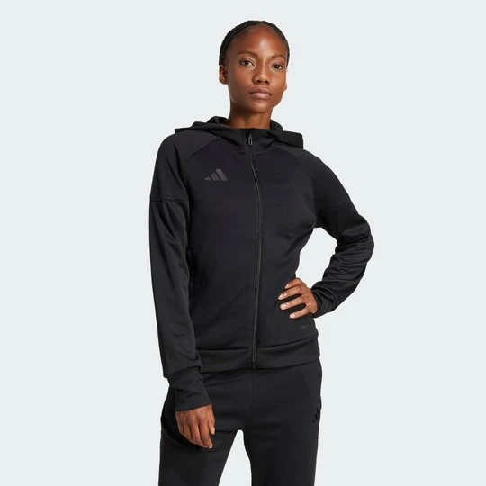 Zdjęcie produktu Bluza z kapturem Tiro 25 Full-Zip Adidas czarny