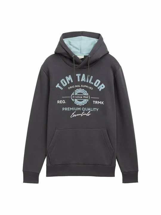Zdjęcie produktu Bluza z kapturem Tom Tailor szary