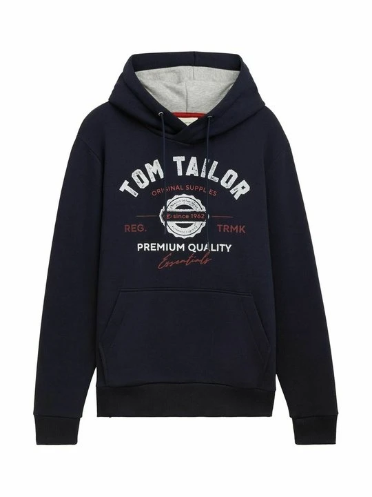Zdjęcie produktu Bluza z kapturem Tom Tailor granatowy