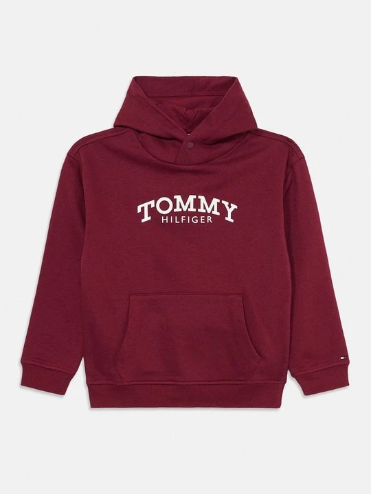 Zdjęcie produktu Bluza z kapturem Tommy Hilfiger bordowy