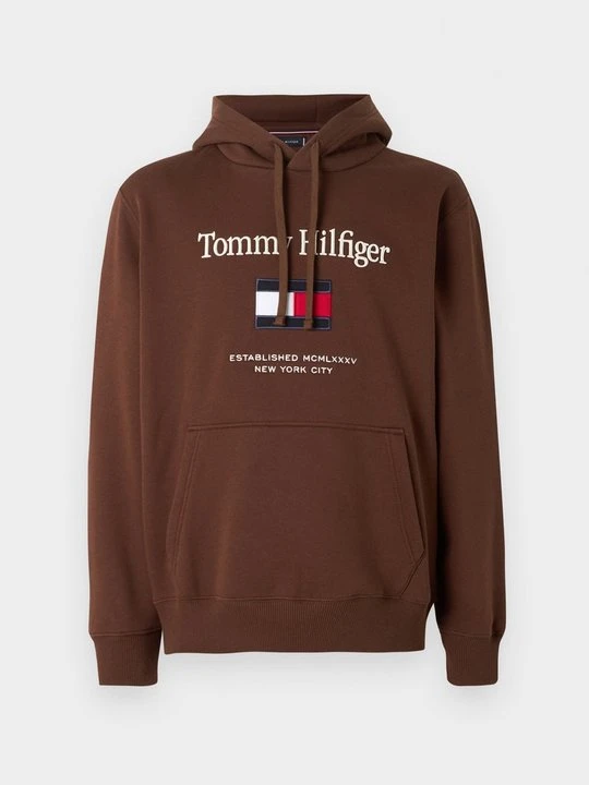 Zdjęcie produktu Bluza z kapturem Tommy Hilfiger brązowy