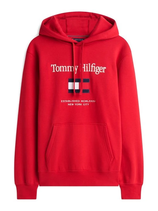 Zdjęcie produktu Bluza z kapturem Tommy Hilfiger czerwony