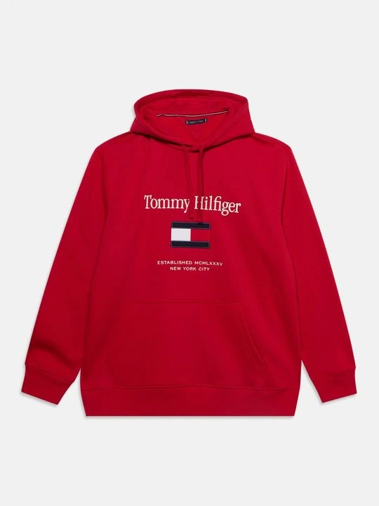 Zdjęcie produktu Bluza z kapturem Tommy Hilfiger czerwony
