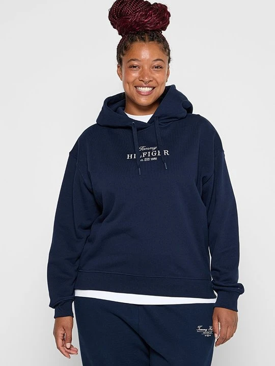 Zdjęcie produktu Bluza z kapturem Tommy Jeans niebieski