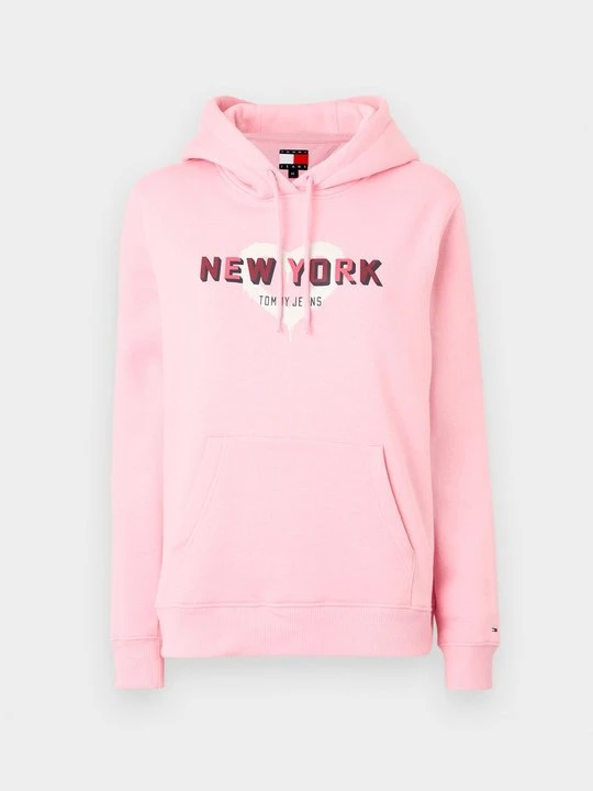 Zdjęcie produktu Bluza z kapturem Tommy Jeans różowy